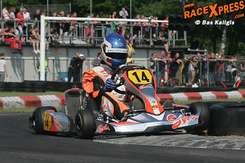 Goed om talent Niek Vos te zien racen